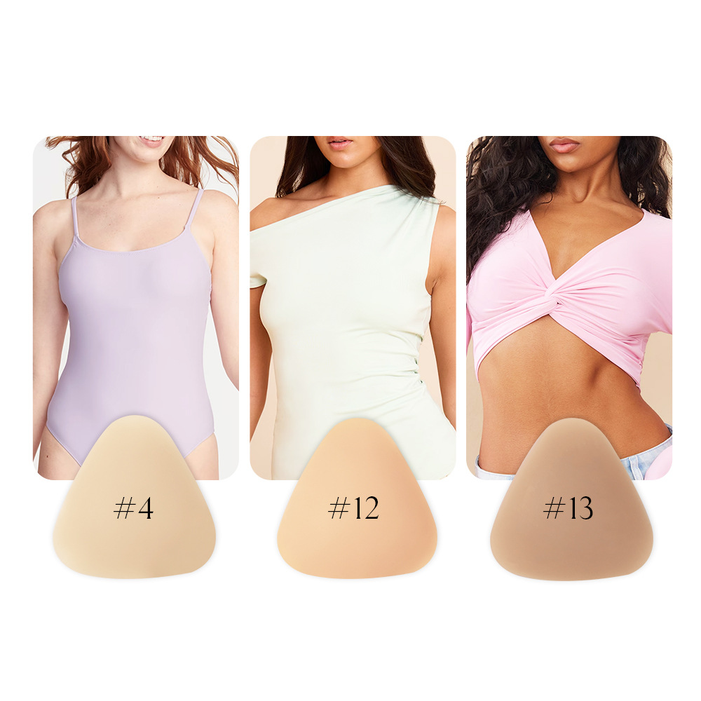 Push Up Bra Silicone - 2 stücke Silikon Bh Dreieck Brust