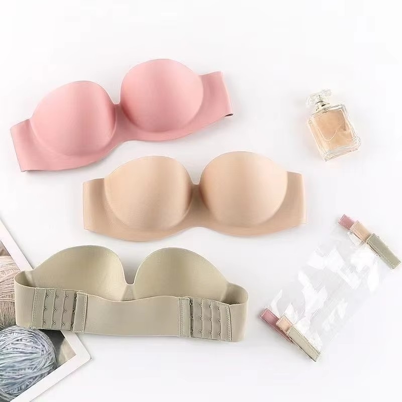 Full Coverage Bra - Sexy trägerloser Push-Up-BH für Damen, nahtlose,