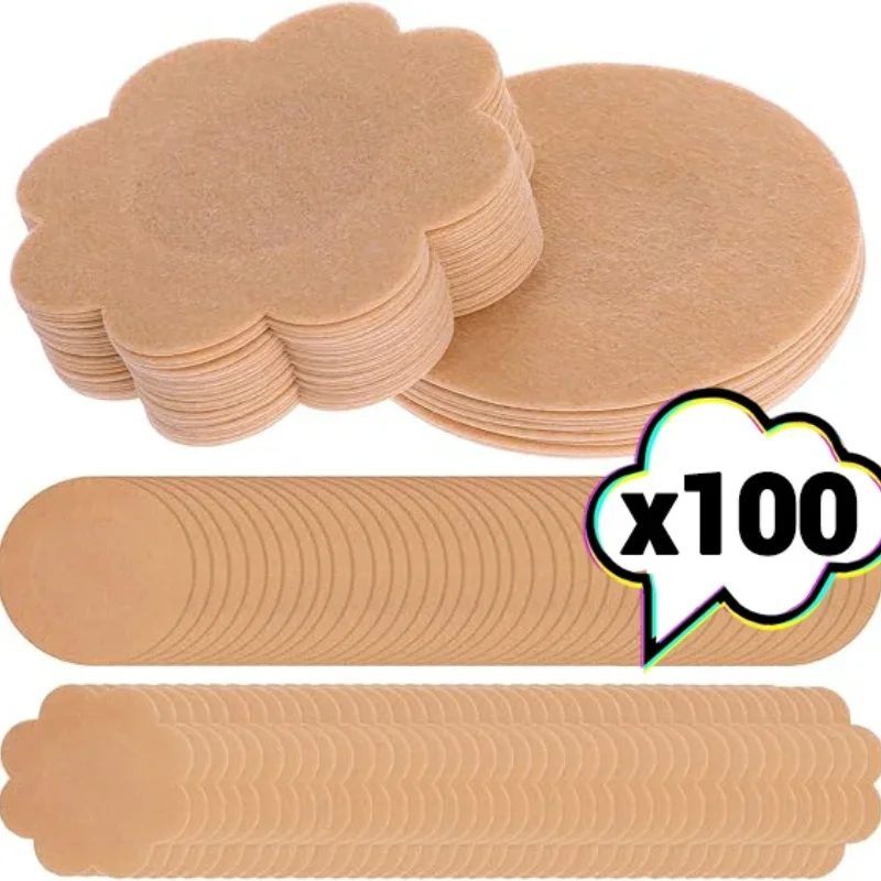 Strapless Bra Adhesive - 10/100 stücke Frauen Nippel Abdeckung Selbstklebende