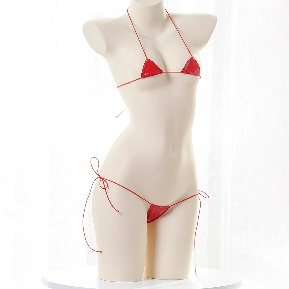 Lace Bralette Set - Neue Damen Sexy Dessous Leder Bikini