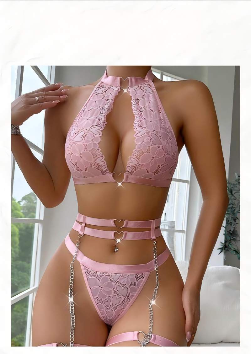 Sexy Dessous-Set mit Push-up-E – Minimizer Bra Women Bewertung und Preis