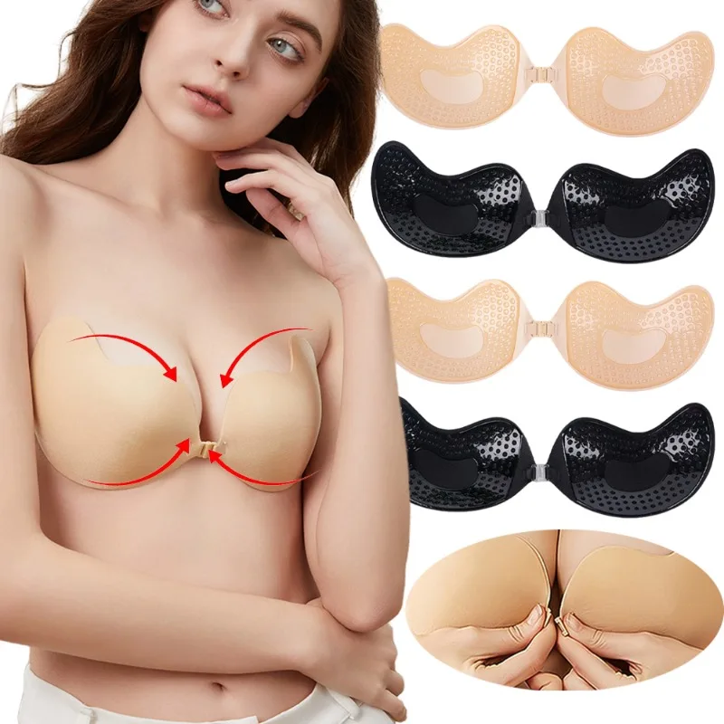 1/2Pc Unsichtbare Push-Up Bh S – Push Up Bra Silicone Bewertung und Preis