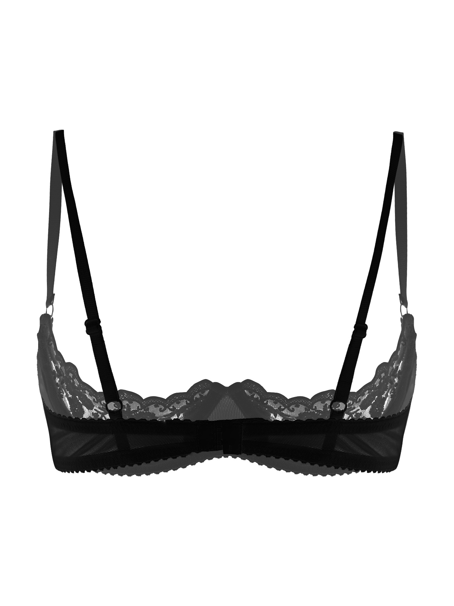Damen Sexy Open-Cup BH Transpa – Sheer Bra Lace Bewertung und Preis