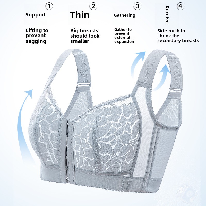 Damen Übergrößen-Spitzenunterw – Plunge Bra Push Up Bewertung und Preis